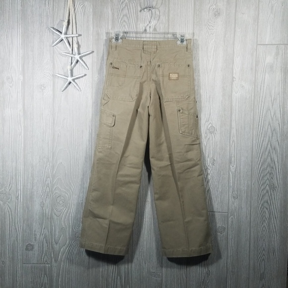 COLUMBIA Pants Cargo Utility Tan Sz 10 - Picture 3 of 7